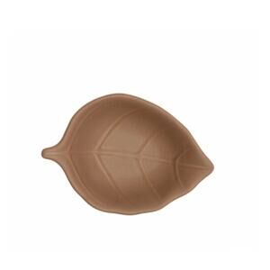 Set of 3 SDS for HD Designs Leaf Bowl- Light Taupe New